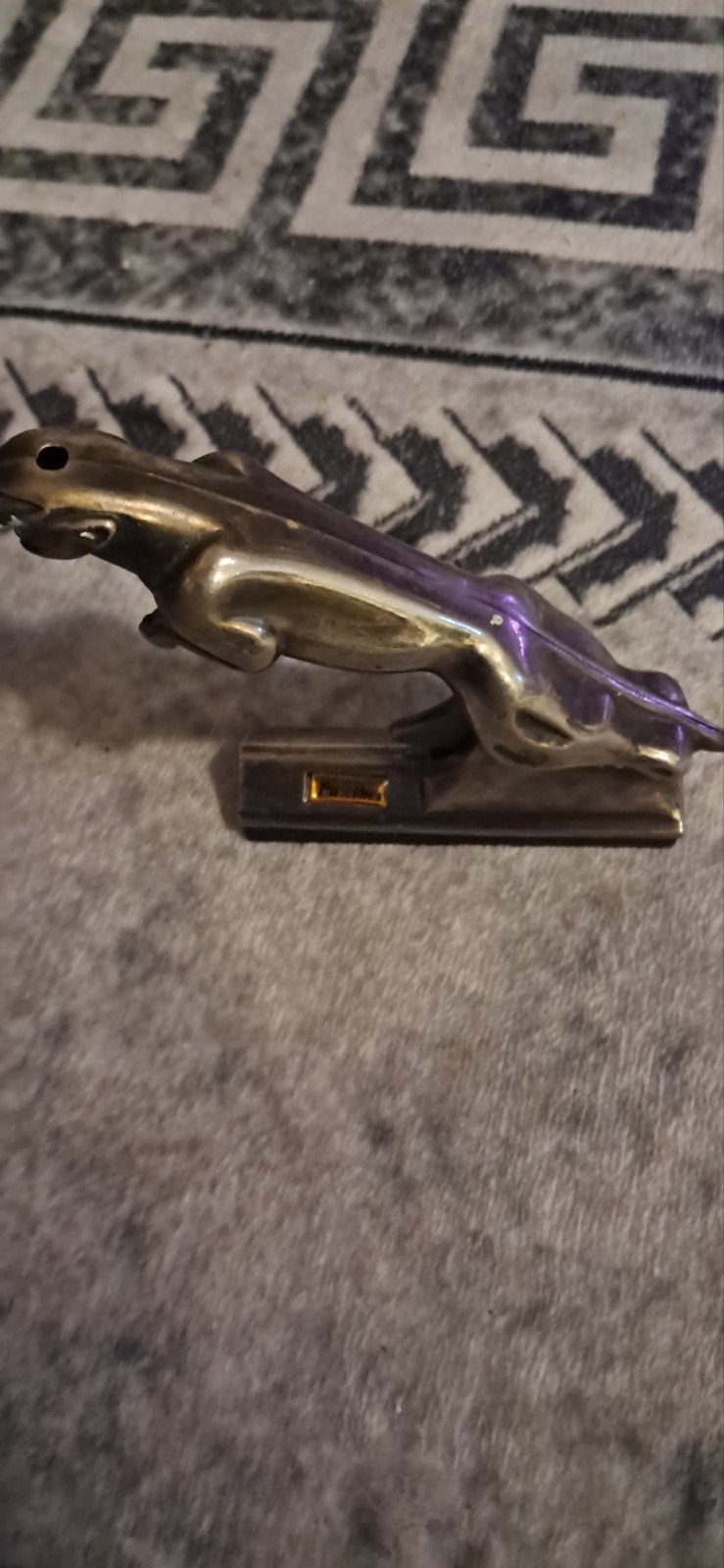 Vintage Jaguar motorkap ornament / mascotte, Ophalen of Verzenden, Gebruikt