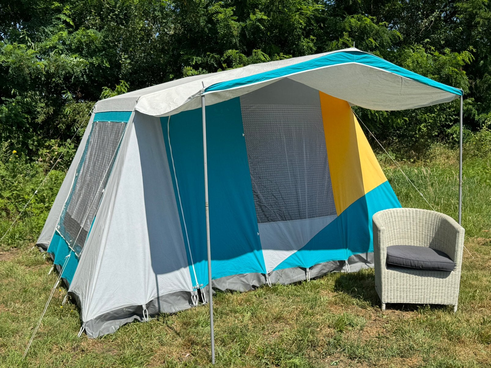 stabile zelte pavillon Stabilezelte Faltpavillon 3x2 Meter Professional grün Come enjoy Camping Residence SSV-Bekleidung Größe:602 x 408 x 87 mm