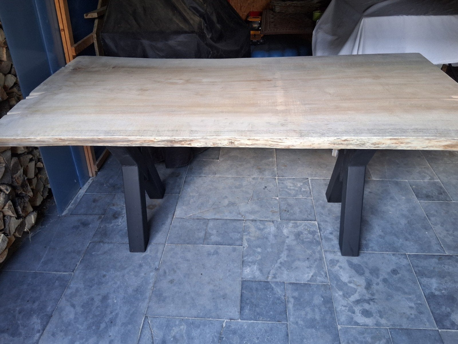 boomstamtafel, Ophalen, Rechthoekig, 200 cm of meer, 50 tot 100 cm