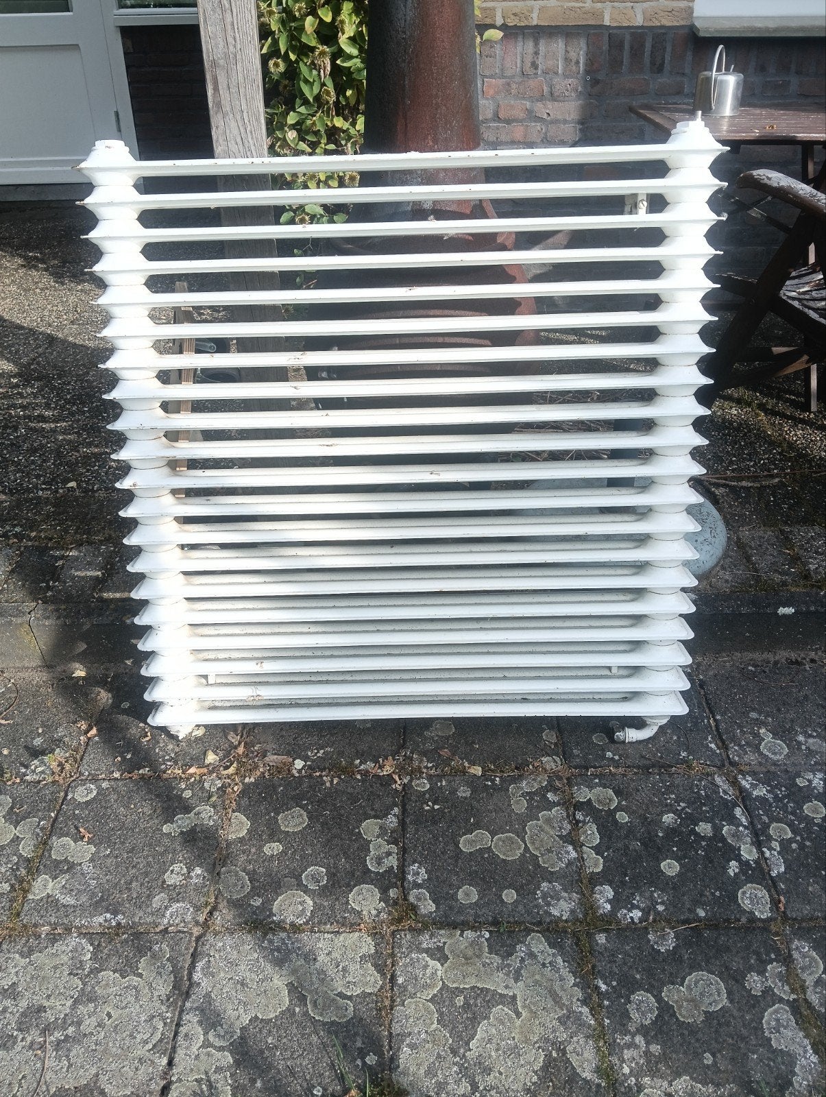 Vintage radiator jaren '30, Doe-het-zelf en Verbouw, Verwarming en Radiatoren, Ophalen, Gebruikt, Radiator, 60 tot 150 cm
