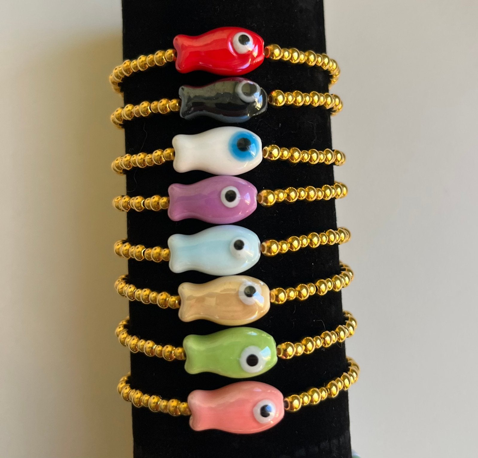 Armbanden visje, Ophalen of Verzenden, Nieuw, Met bedels of kralen
