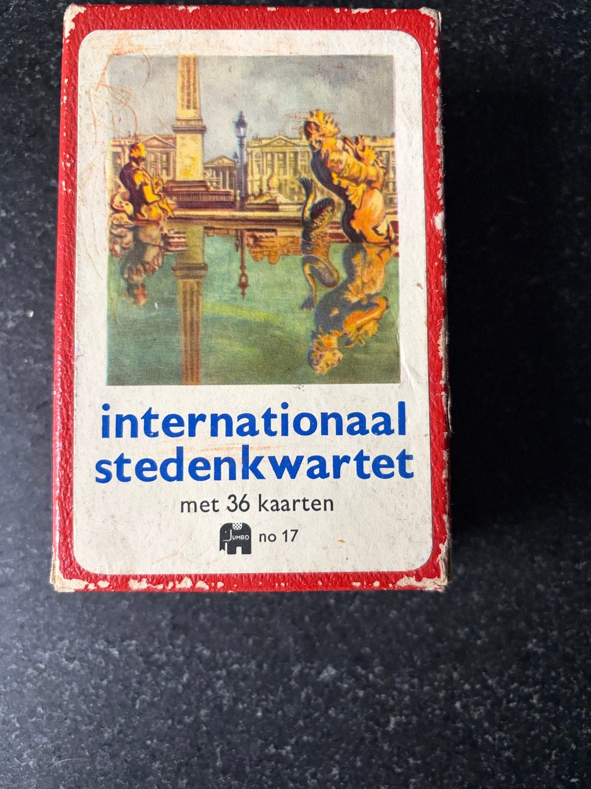 Internationaal Stedenkwartet - Compleet en Oud Spel, Ophalen of Verzenden, Gebruikt