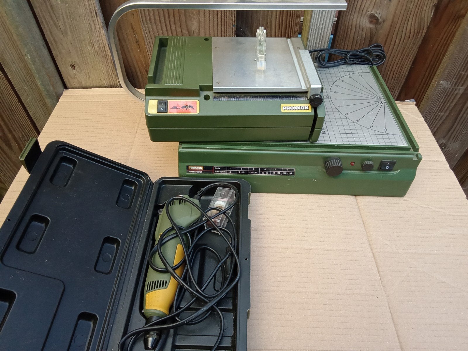 Proxxon KS 230 Cirkelzaag & Thermocut 230/E & FBS 240/E, Minder dan 30 mm, Gebruikt, Cirkelzaag, Proxxon