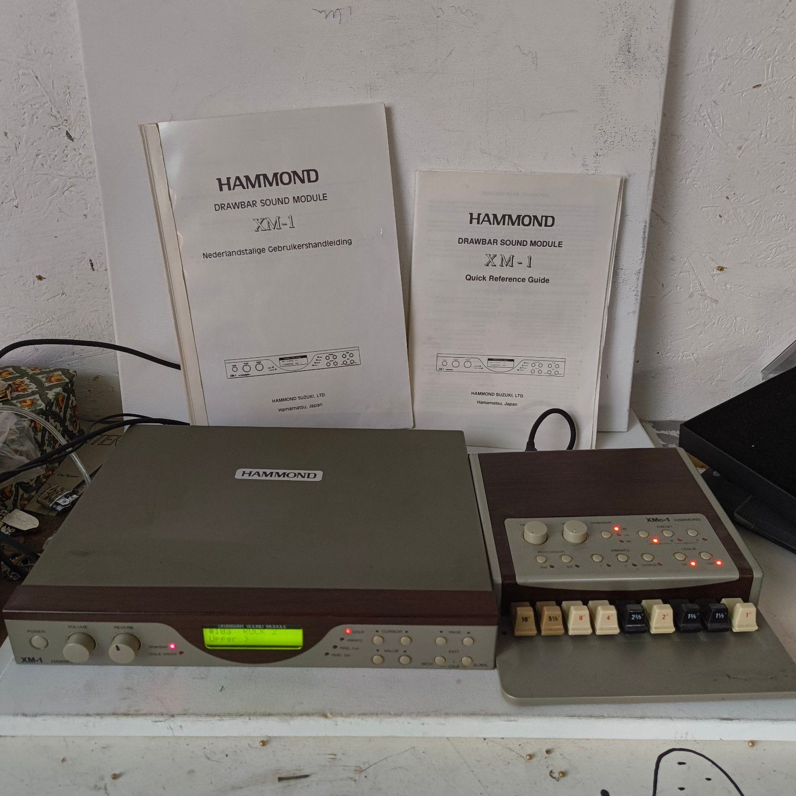 Hammond XM-1 Drawbar Module met XMC-1 Controller, Ophalen of Verzenden, Gebruikt, 3 klavieren, Overige typen