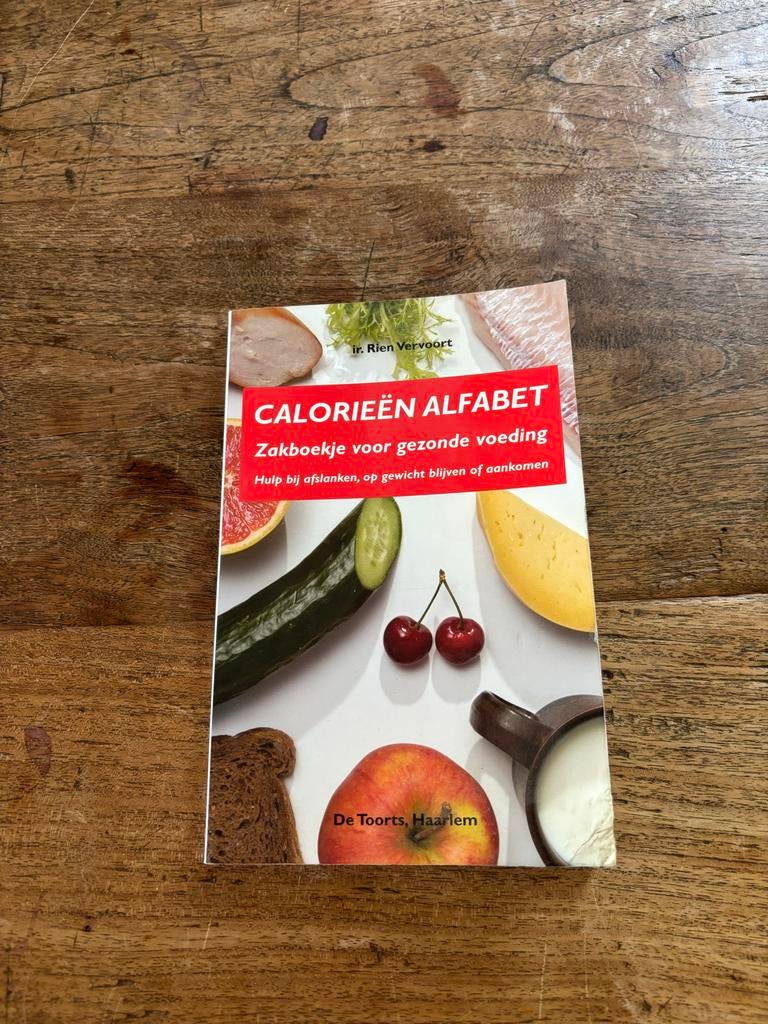 Calorieën Alfabet: Zakboekje voor gezonde voeding, Ophalen of Verzenden, Gelezen, Dieet en Voeding