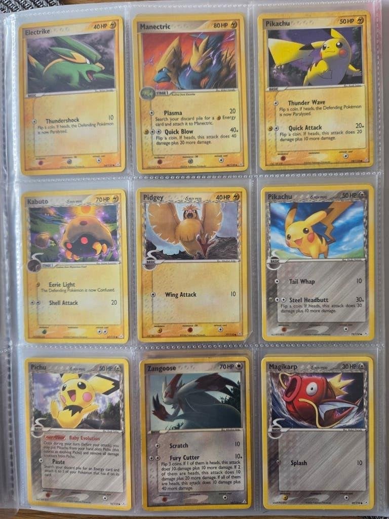 Oude / Vintage Pokémon kaarten Holon Phantoms (2007), Ophalen of Verzenden, Zo goed als nieuw, Meerdere kaarten