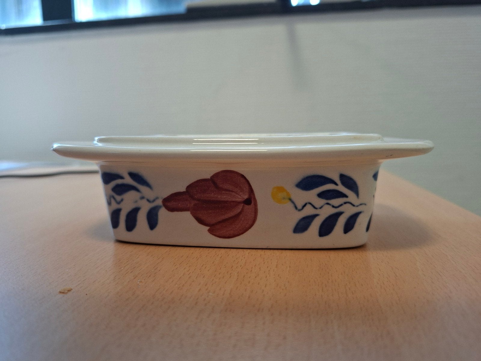 Royal Boch Boerenbont botervloot zonder deksel, Antiek en Kunst, Antiek | Servies los, Ophalen of Verzenden