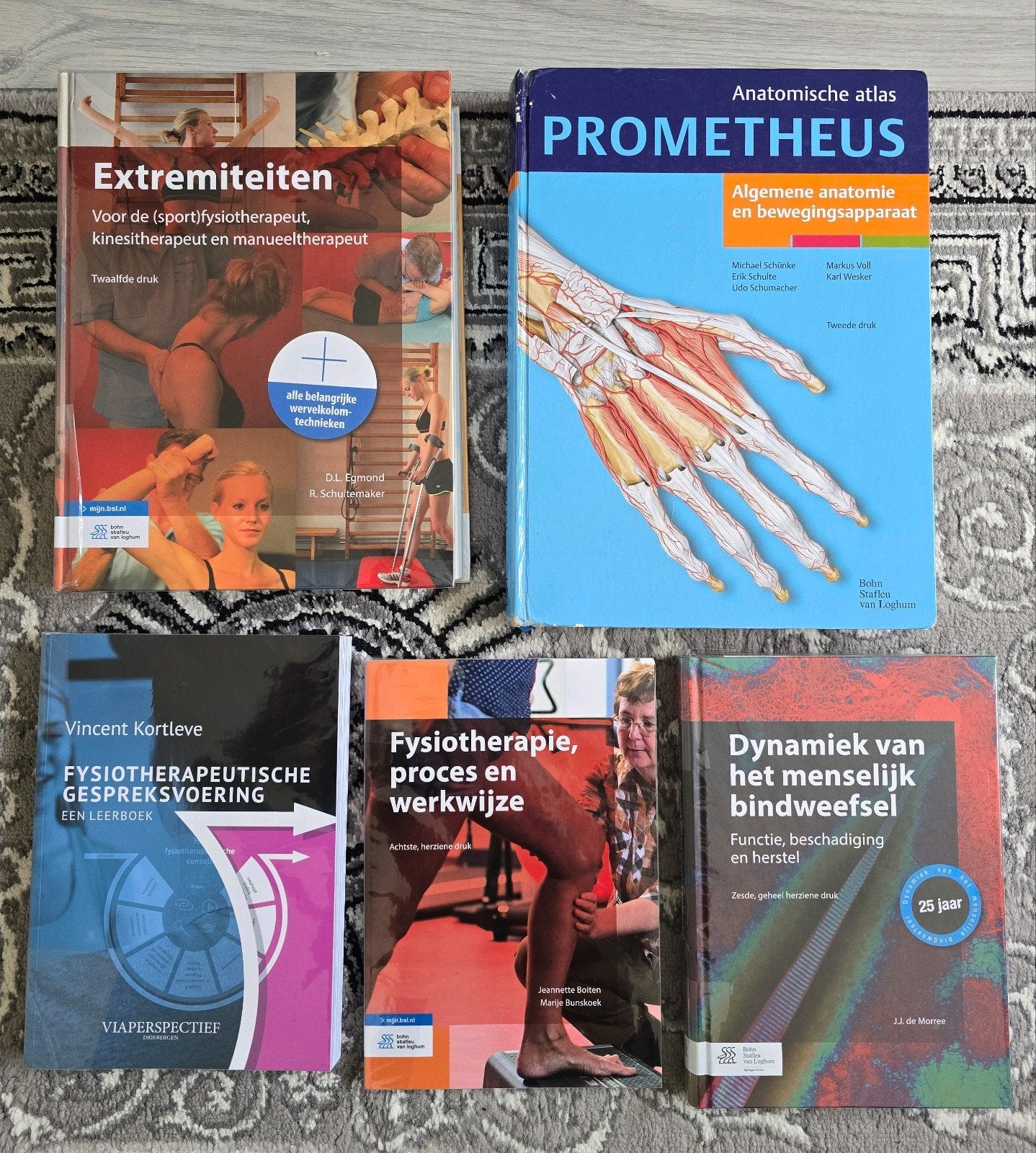 Fysiotherapie boeken in perfect staat. Zoals nieuw, Ophalen