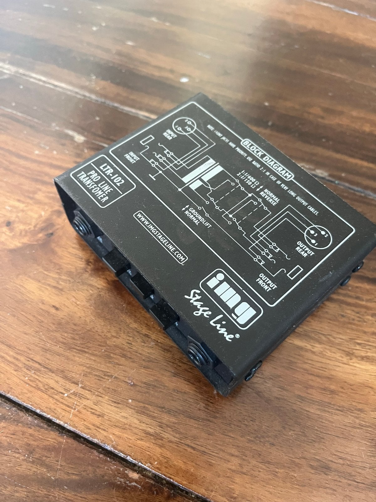 Stageline LTR-102 Line Transformer - Audio Isolator, Ophalen, Gebruikt