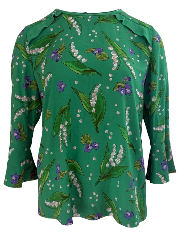 Marc Cain shirt lange mouw M, Ophalen of Verzenden, Zo goed als nieuw, Lange mouw, Groen