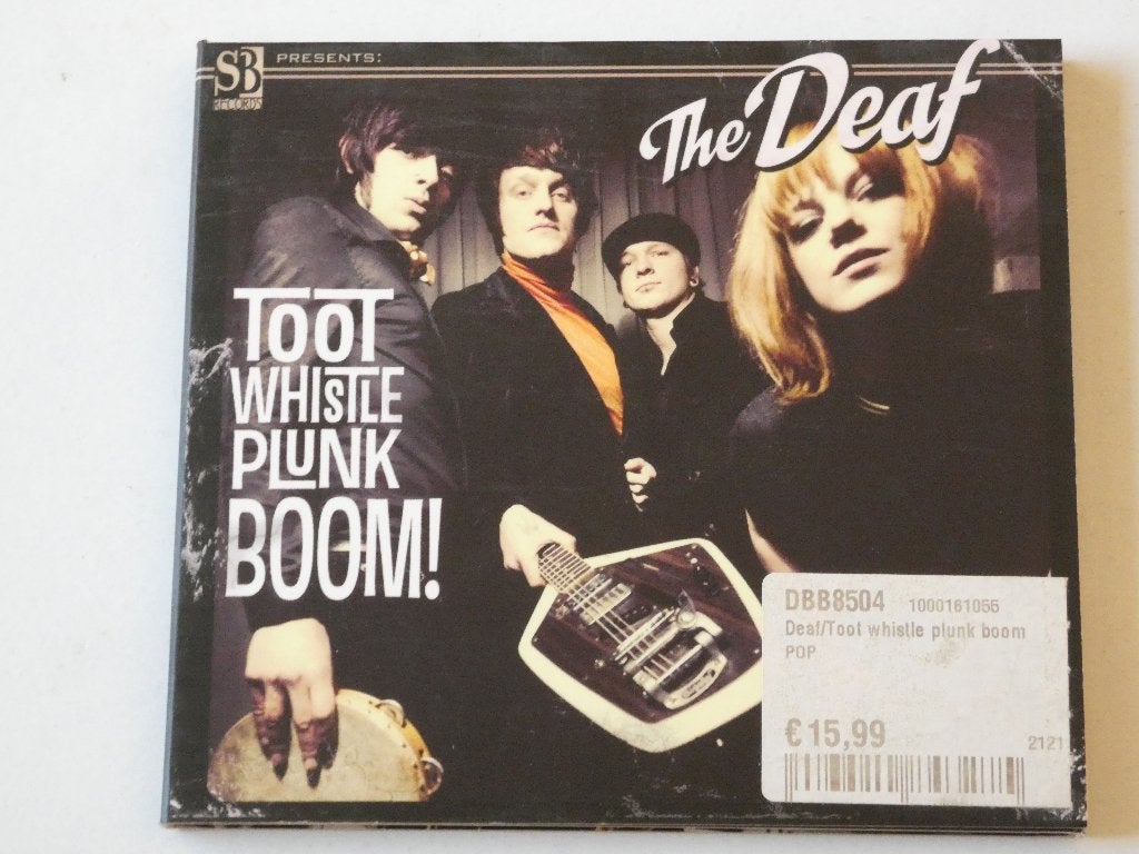The Deaf – Toot Whistle Plunk Boom!, Cd's en Dvd's, Cd's | Rock, Gebruikt, Poprock, Verzenden
