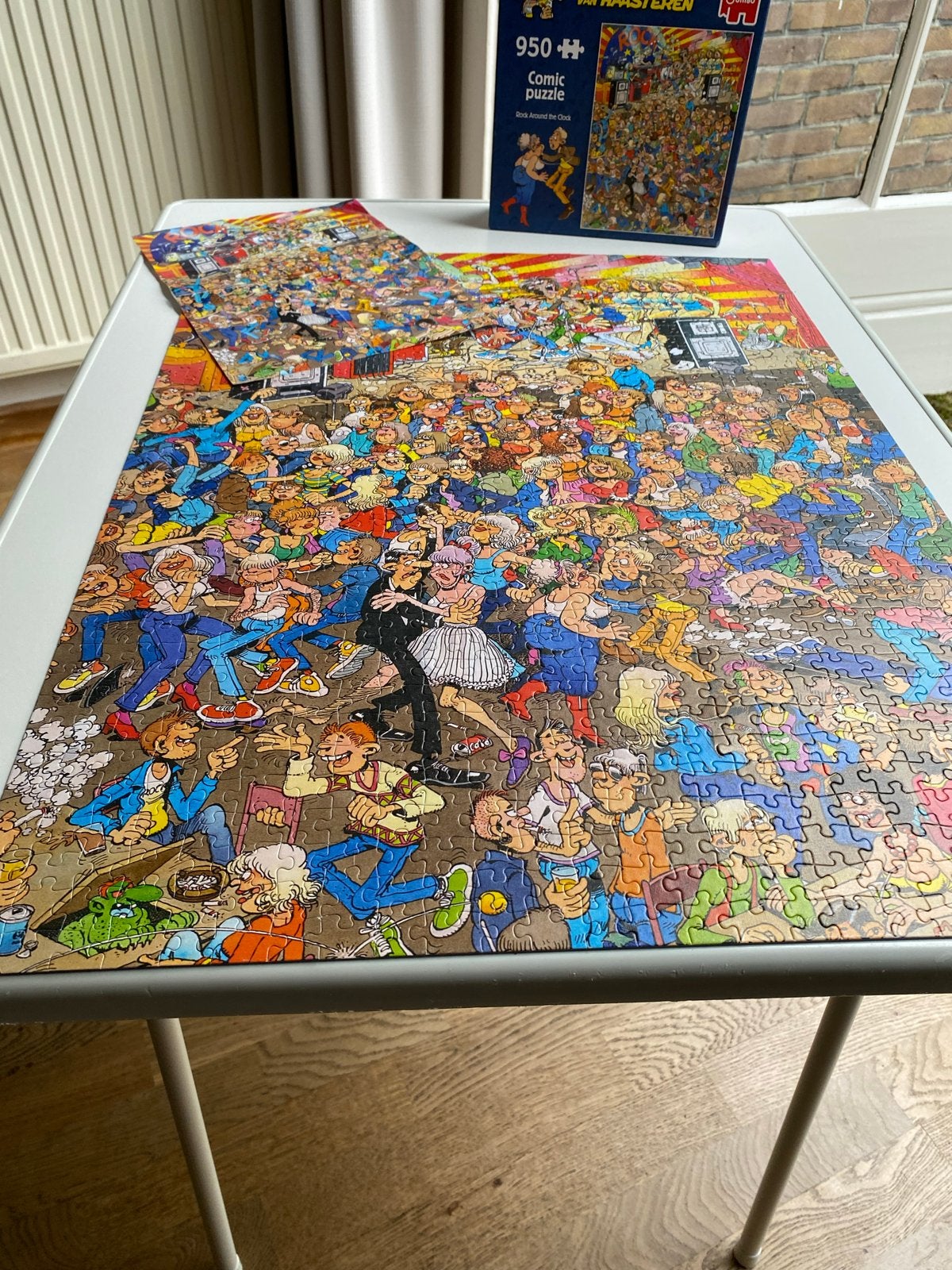 Jan van Haasteren Comic Puzzel 950+ stukjes, Ophalen of Verzenden, 500 t/m 1500 stukjes, Gebruikt, Legpuzzel