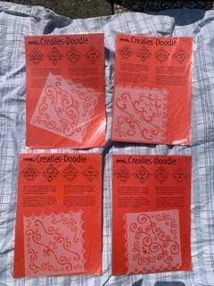 Crealies Doodle 5x kaarten maken NIEUW € 4,00, Hobby en Vrije tijd, Kaarten | Zelf maken, Ophalen of Verzenden, Nieuw, Overige thema's