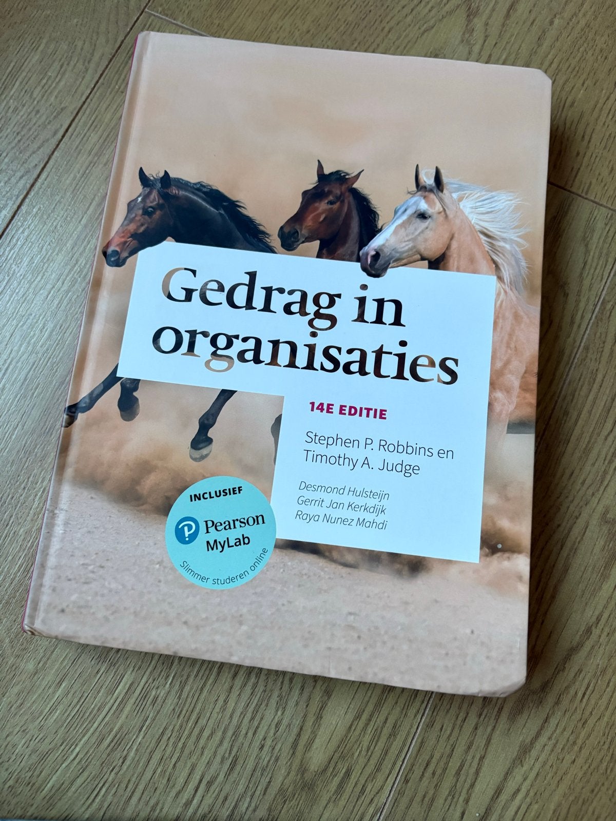 Gedrag in organisaties 14e editie - Robbins & Judge, Boeken, Ophalen of Verzenden, Gamma, Zo goed als nieuw, HBO