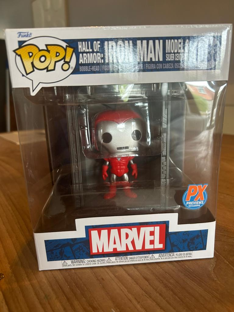 Hall of Armor: Iron Man Model 8 Silver Centurion Funko #1038, Ophalen of Verzenden, Zo goed als nieuw