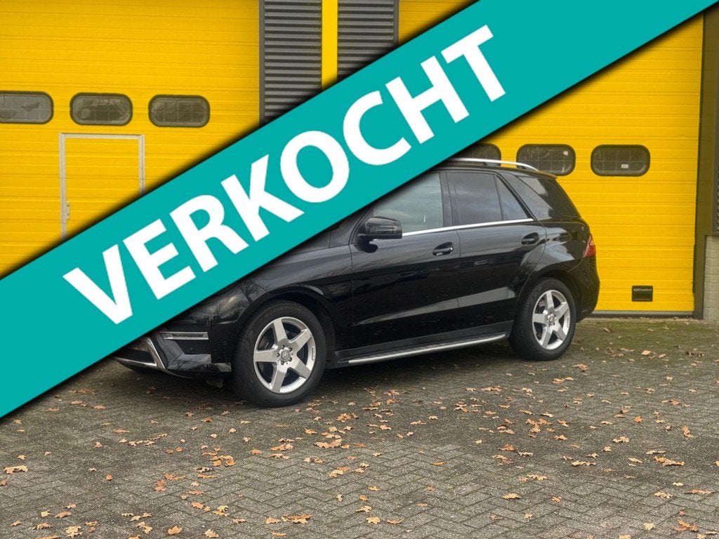 Mercedes-Benz ML 350 4MATIC EU6 Luchtvering NIEUWE KETTING, Gebruikt, 259 pk, 2987 cc, Bedrijf