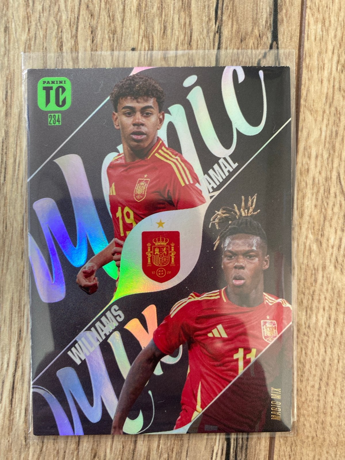 Panini Top Class 2024 Magic Mix Lamine Yamal & Nico Williams, Verzamelen, Ophalen of Verzenden, Zo goed als nieuw, Buitenlandse clubs