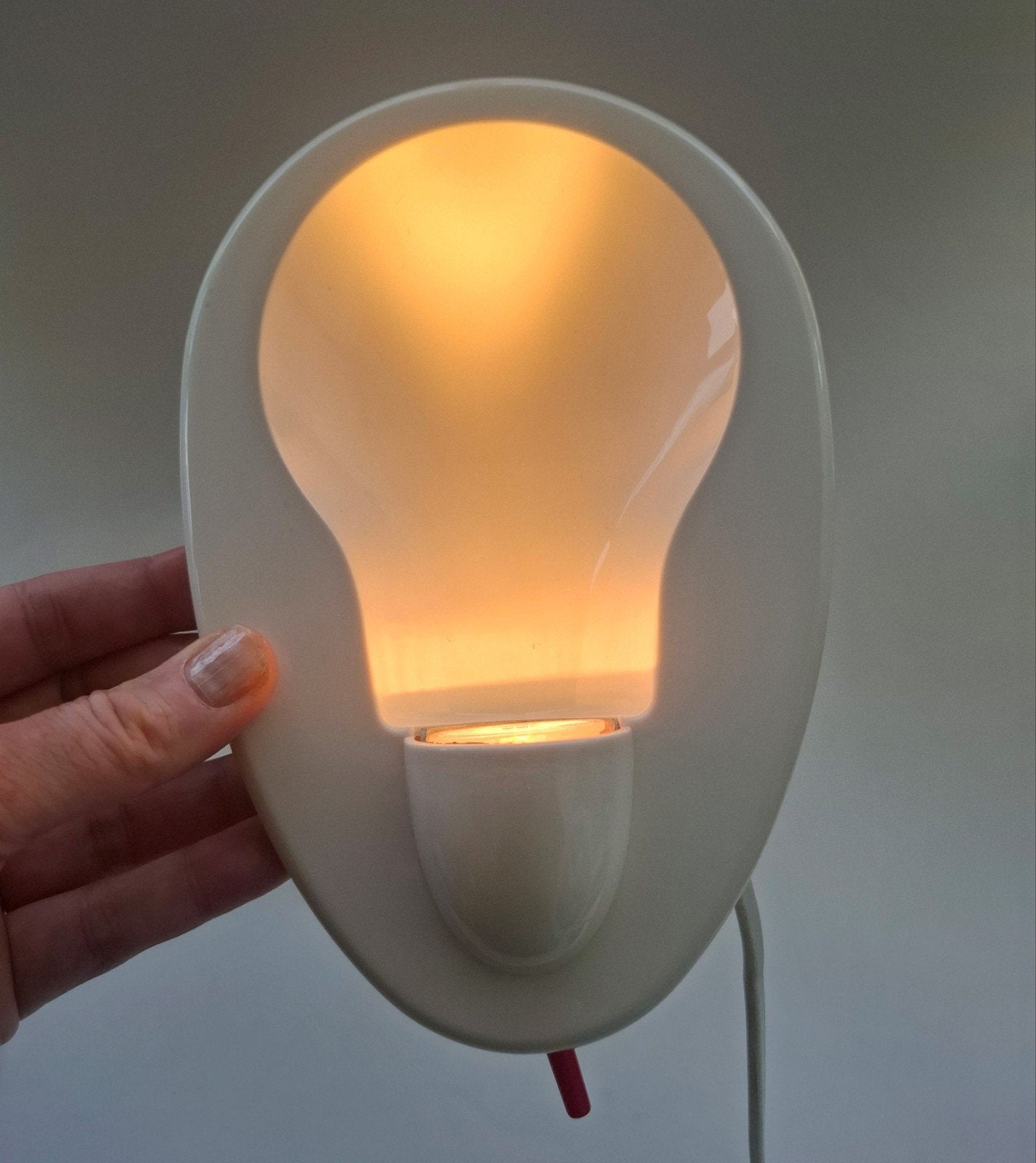 Vintage IKEA Lampis Wandlamp Lionel T. Dean, Huis en Inrichting, Lampen | Wandlampen, Ophalen of Verzenden, Kunststof