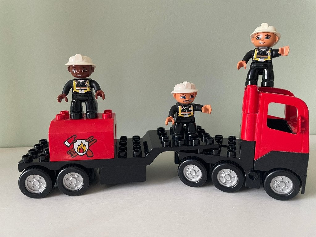 Duplo brandweer 4977 (niet compleet), Ophalen of Verzenden, Gebruikt, Duplo