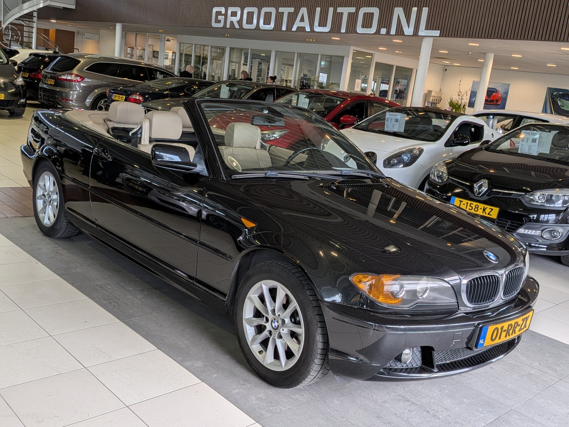 BMW 3 Serie Cabrio 318Ci Executive Automaat Airco, Cruise Co, Auto's, BMW, Automaat, Achterwielaandrijving, Cabriolet, 4 stoelen
