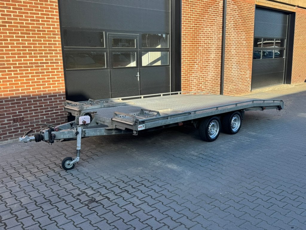 Witteveen Prof 35 autotransporter 3500kg Alu oprijplaten, Auto diversen, Ophalen, Gebruikt