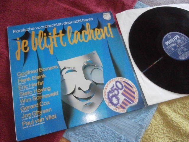 LP - Je Blijft Lachen ! - Various Artists., Ophalen of Verzenden, Zo goed als nieuw, 12 inch, Overige genres