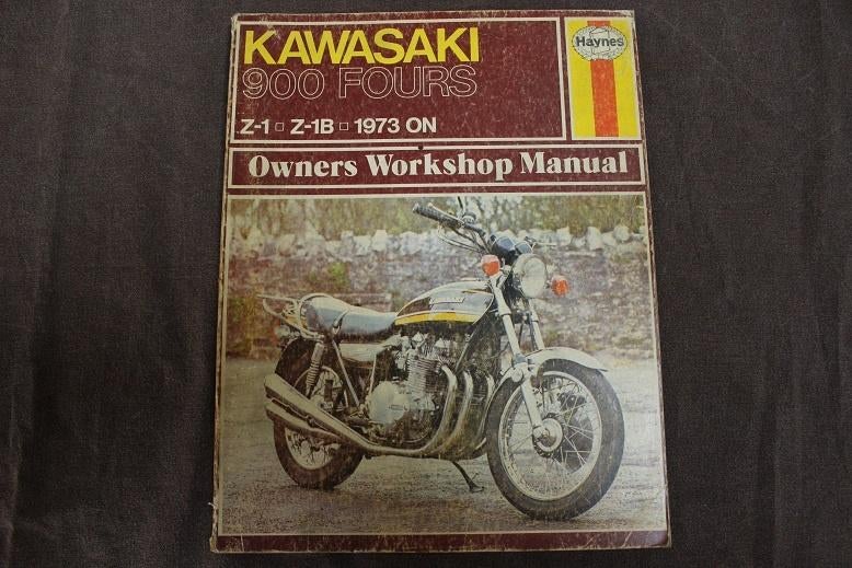 Kawasaki Z1 Z1B 900 fours 1973 onwards werkplaatsboek manual, Ophalen of Verzenden, Kawasaki