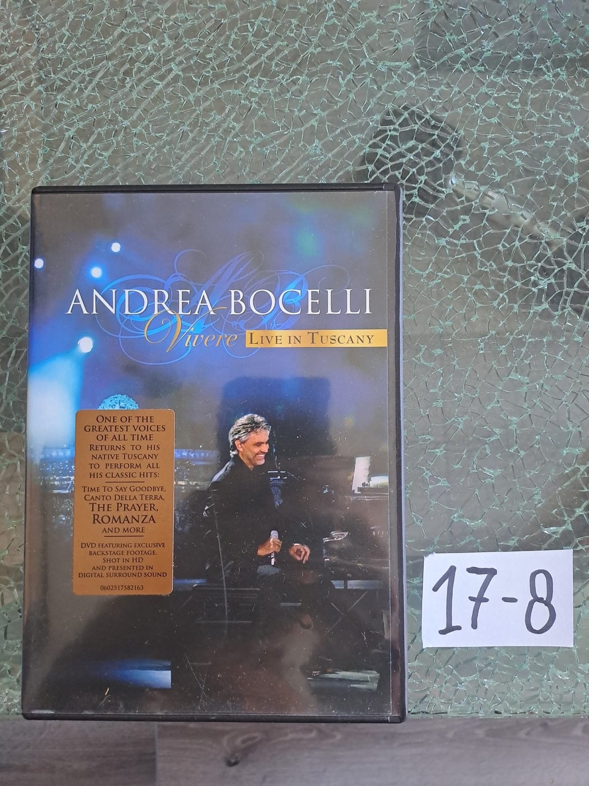 Andrea Bocelli - Vivere Live in Tuscany DVD, Alle leeftijden, Nederlands, Ophalen of Verzenden, Concert