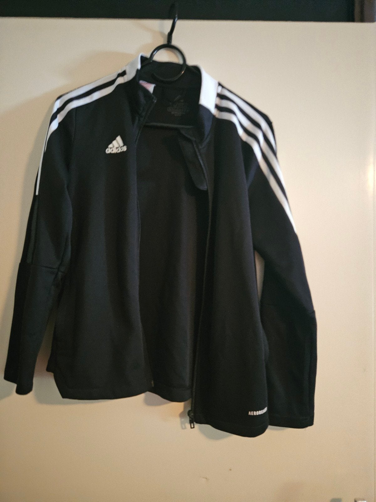 Adidas Zwart Trainingsjack Maat 152, Kinderen en Baby's, Kinderkleding | Maat 152, Adidas, Jongen of Meisje, Ophalen of Verzenden