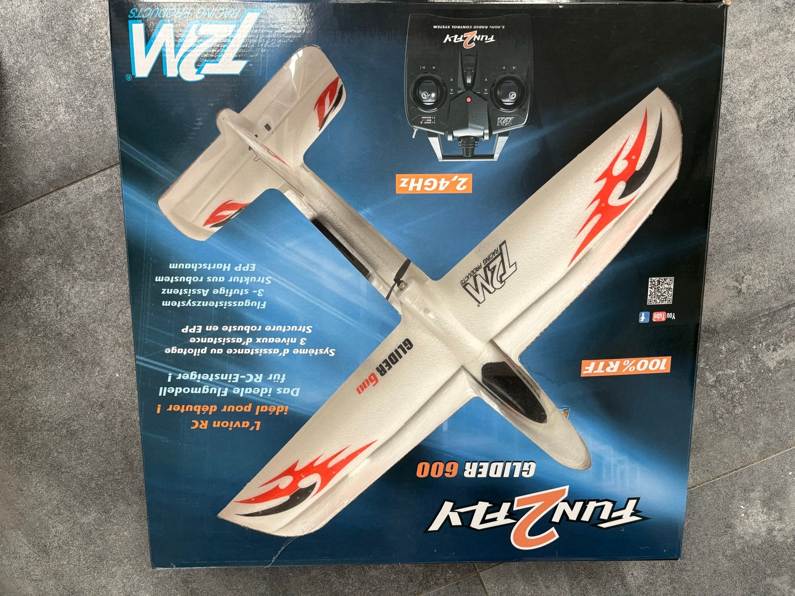 T2M Fun2fly Glider 600 Modelvliegtuig - Voor Beginners