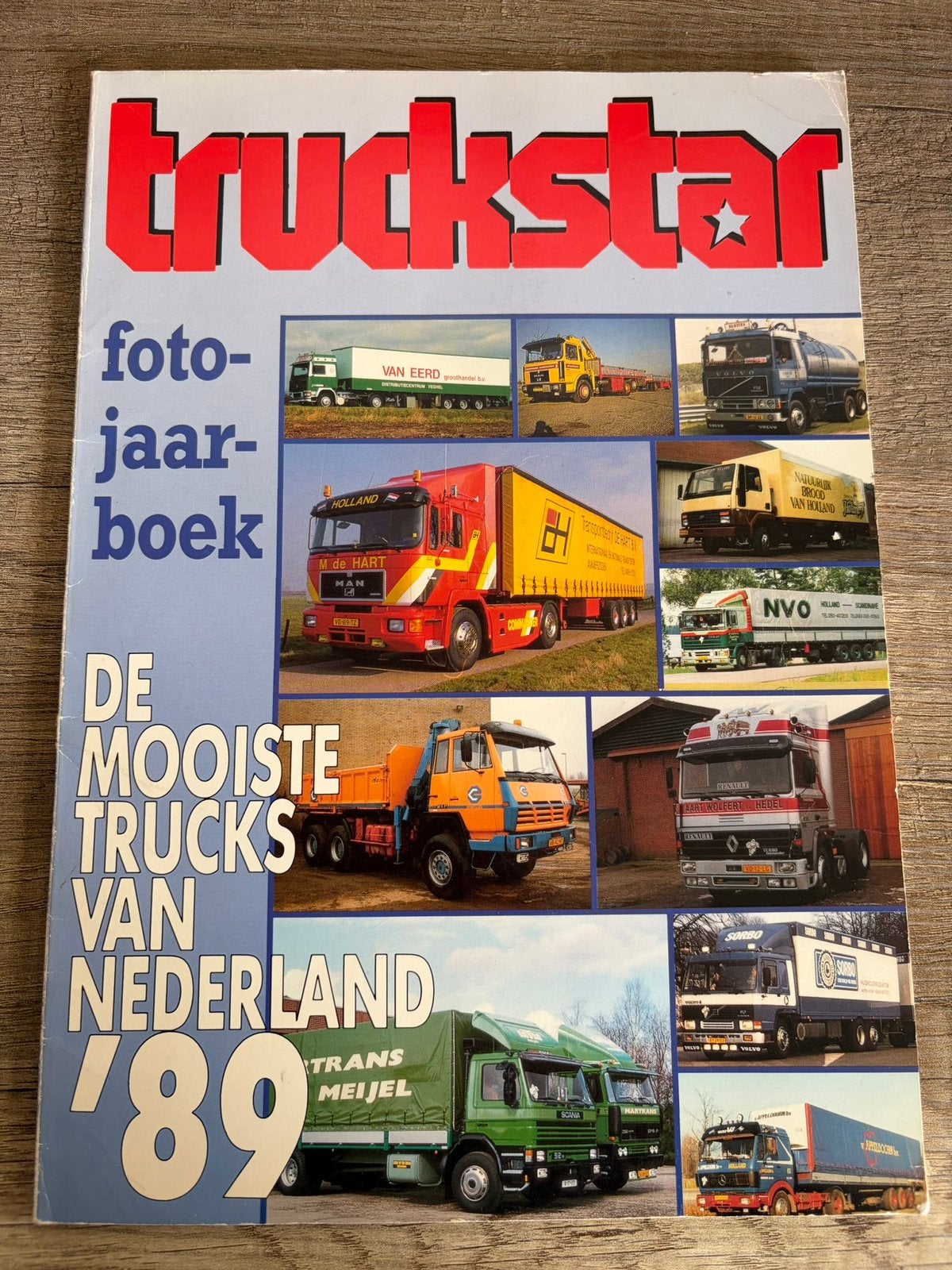 Truckstar fotojaarboek 1989, Boeken, Ophalen of Verzenden, Zo goed als nieuw, Vrachtwagen