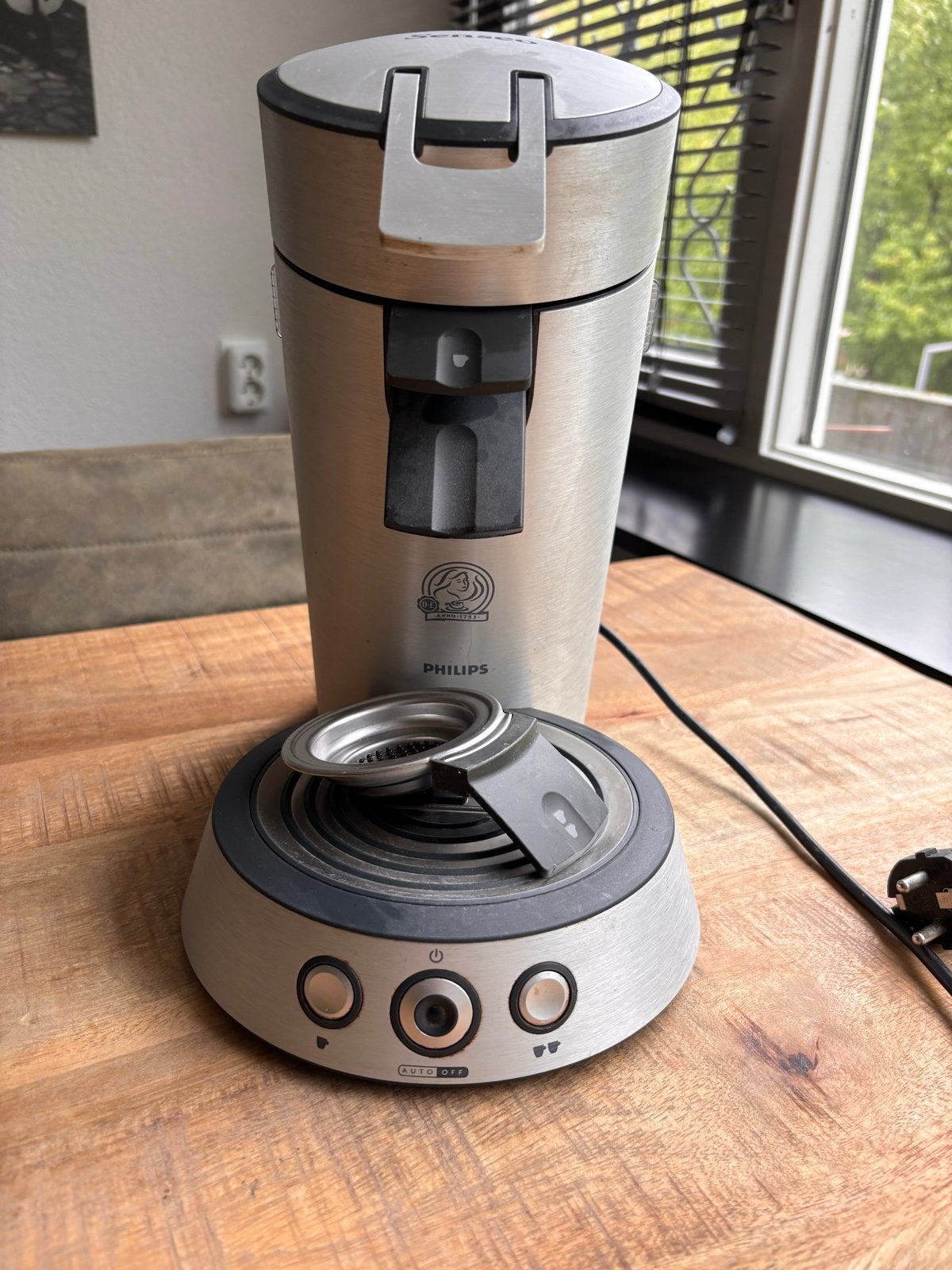 Philips Senseo Koffiezetapparaat - Goede Staat, Witgoed en Apparatuur, Koffiezetapparaten, Ophalen, Gebruikt, Koffiemachine, Koffiepads en cups