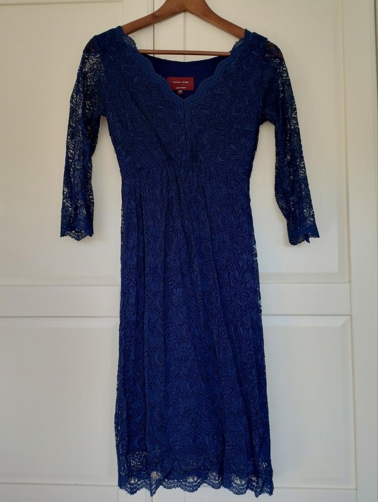 Zwangerschaps jurk Tiffany Rose, Trouwjurk, Blauw, Tiffany Rose, Ophalen of Verzenden