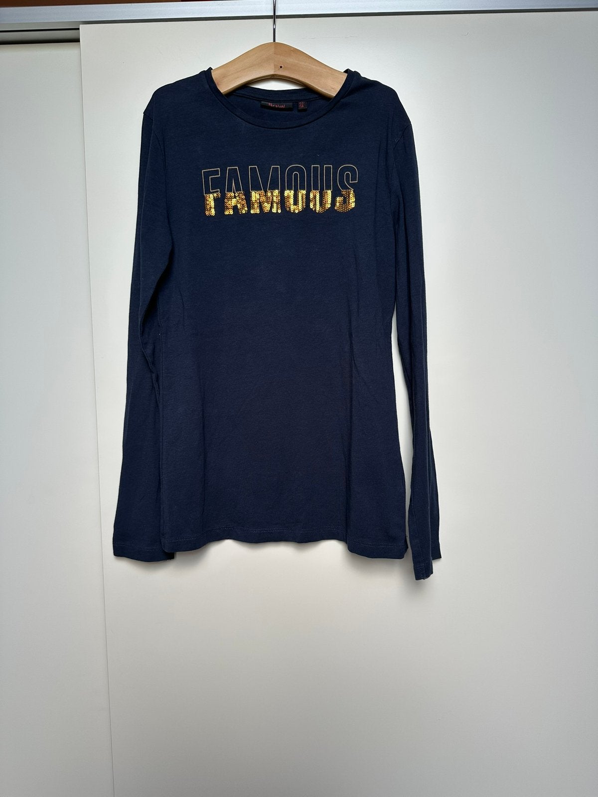 Shirt mt 152/158, Ophalen of Verzenden, Zo goed als nieuw, Meisje, Shirt of Longsleeve