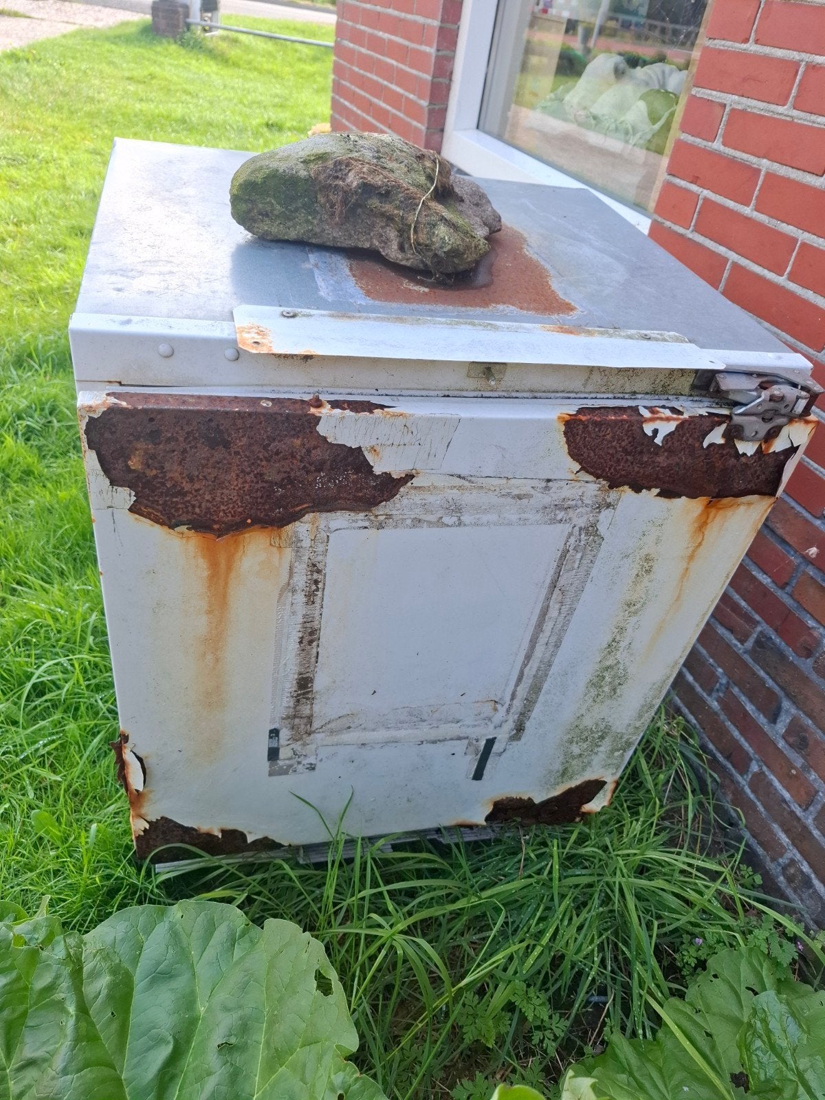 stukke koelkast voor oud ijzer, Ophalen, Gebruikt
