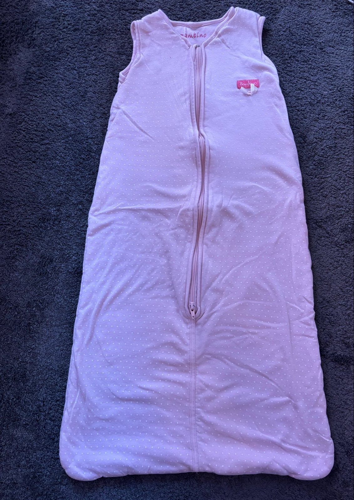 Bambino slaapzak lente/zomer roze 100 cm, Kinderen en Baby's, Dekens, Slaapzakjes en Inbakerproducten, Ophalen of Verzenden, Zo goed als nieuw