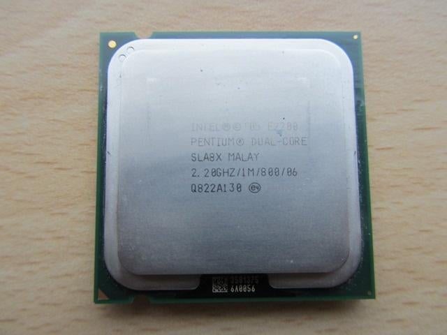 Intel Pentium Dual CPU E2200 2.20GHz (SLA8X), Computers en Software, Processors, Pentium Dual CPU, Zo goed als nieuw, 2-core, Socket 775