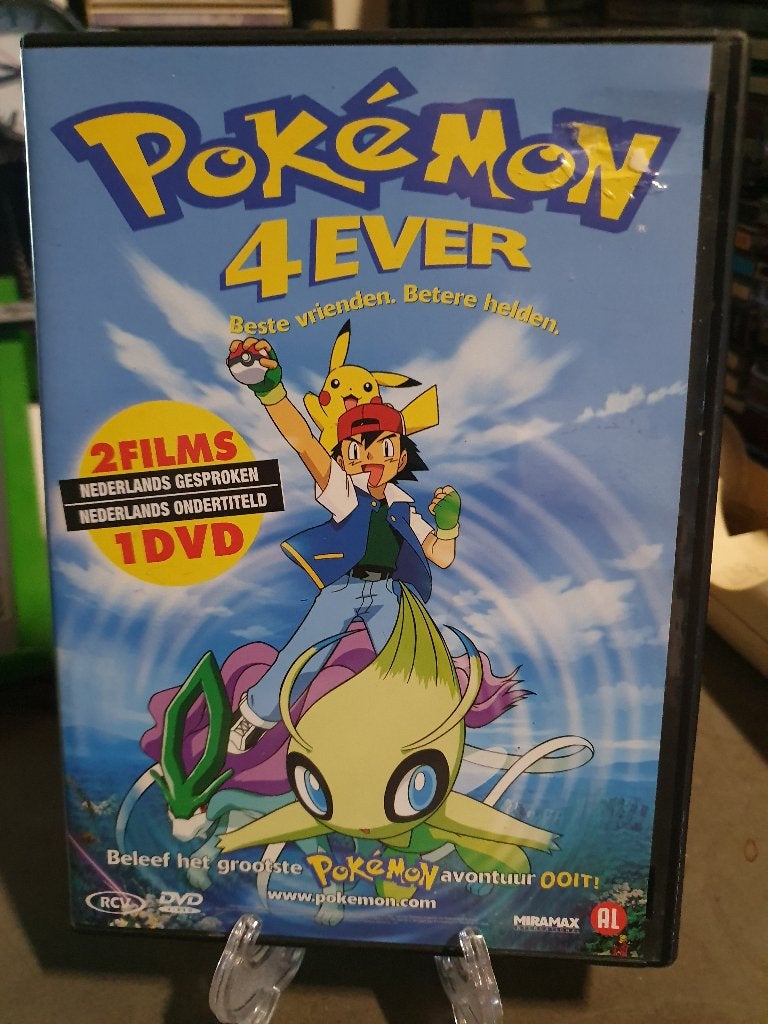 Pokemon 4 Ever (DVD), Cd's en Dvd's, Alle leeftijden, Ophalen, Zo goed als nieuw, Anime (Japans)