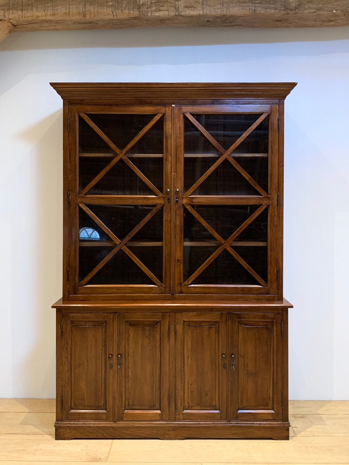 Buffetkast boekenkast klassiek eichholtz eiken, Antiek en Kunst, Ophalen