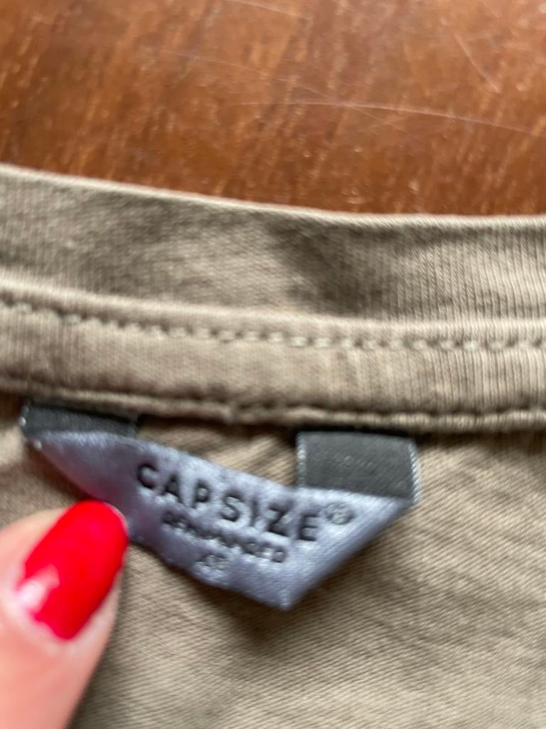 Capsize T-shirt Khaki XS z.g.a.n., Ophalen of Verzenden, Zo goed als nieuw