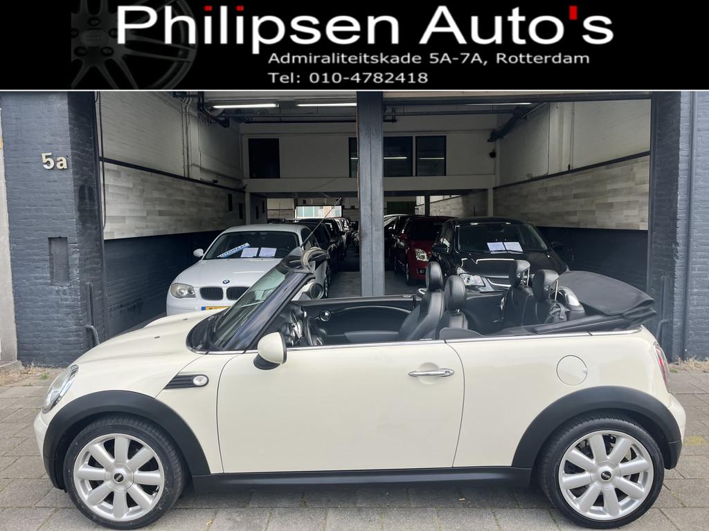 MINI Cabrio 1.6 Cooper Chili (bj 2009), Auto's, Mini, Gebruikt, 4 stoelen, Bedrijf, Handgeschakeld