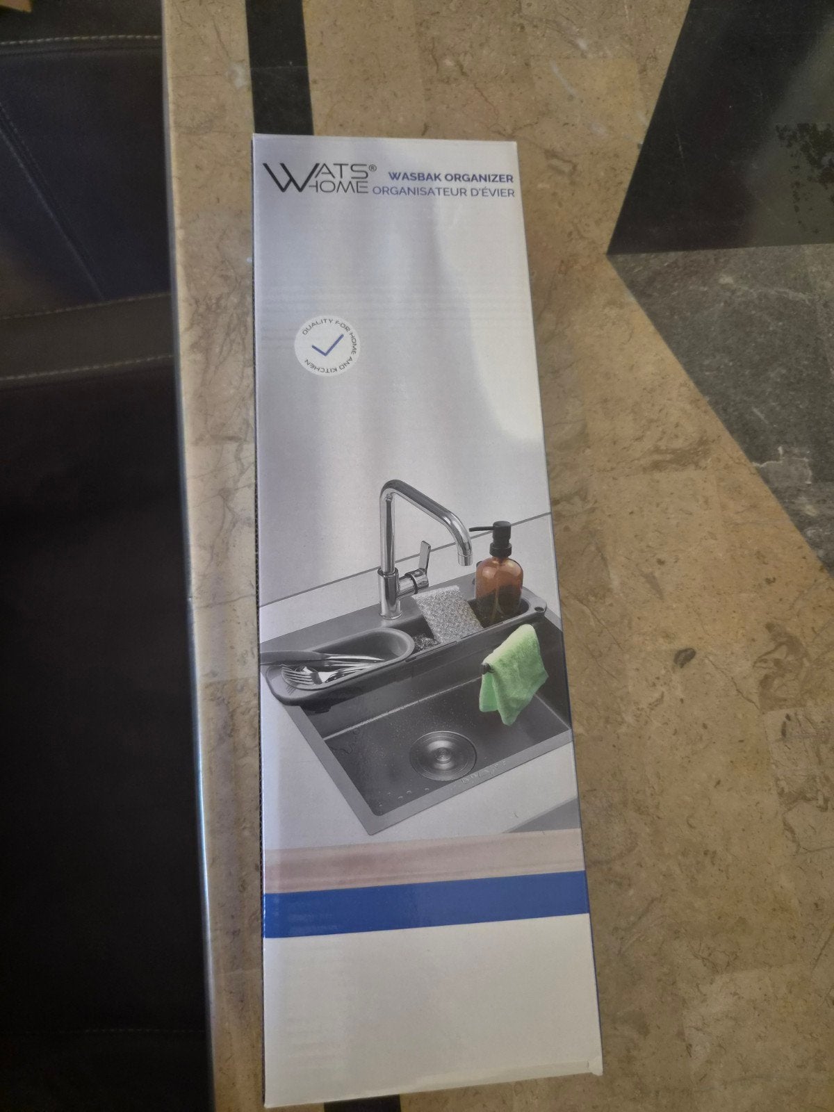 Wats Home Wasbak Organizer - Nieuw in doos, Overige typen, Ophalen of Verzenden, Metaal, Overige merken