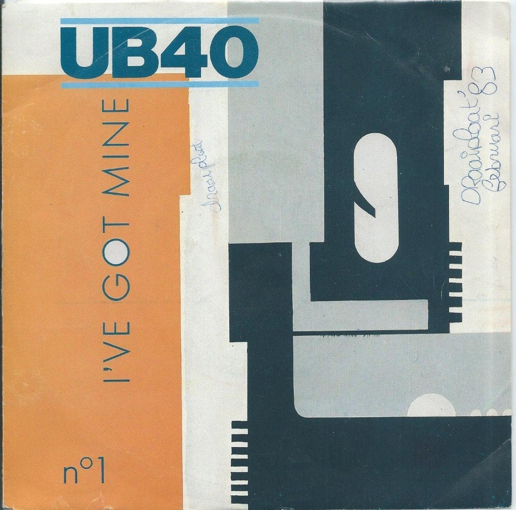 Vinyl Single UB 40, Ophalen of Verzenden, Gebruikt, Pop