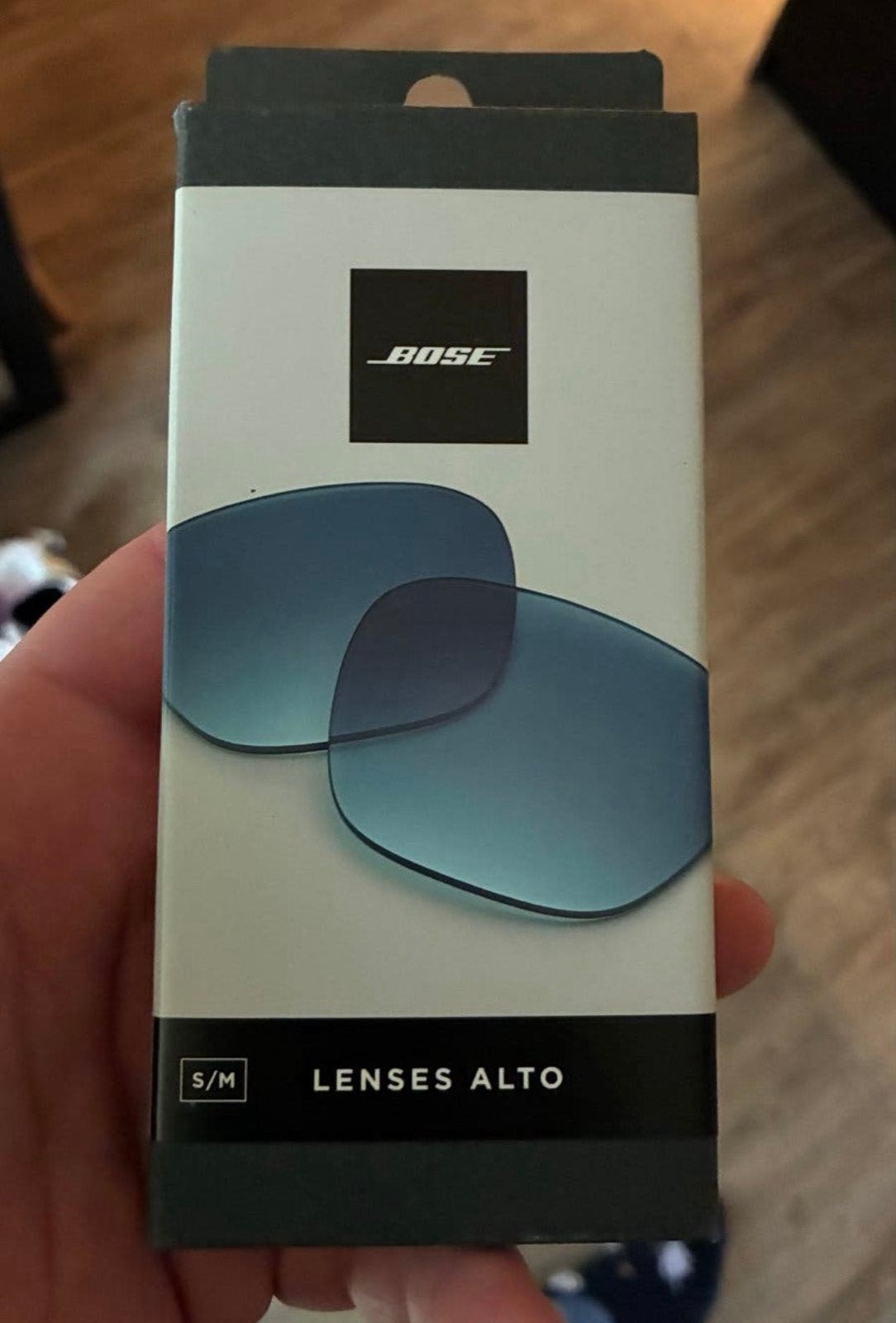 Bose Lenses Alto S/M - Verwisselbare glazen, Overige merken, Zonnebril, Blauw, Nieuw