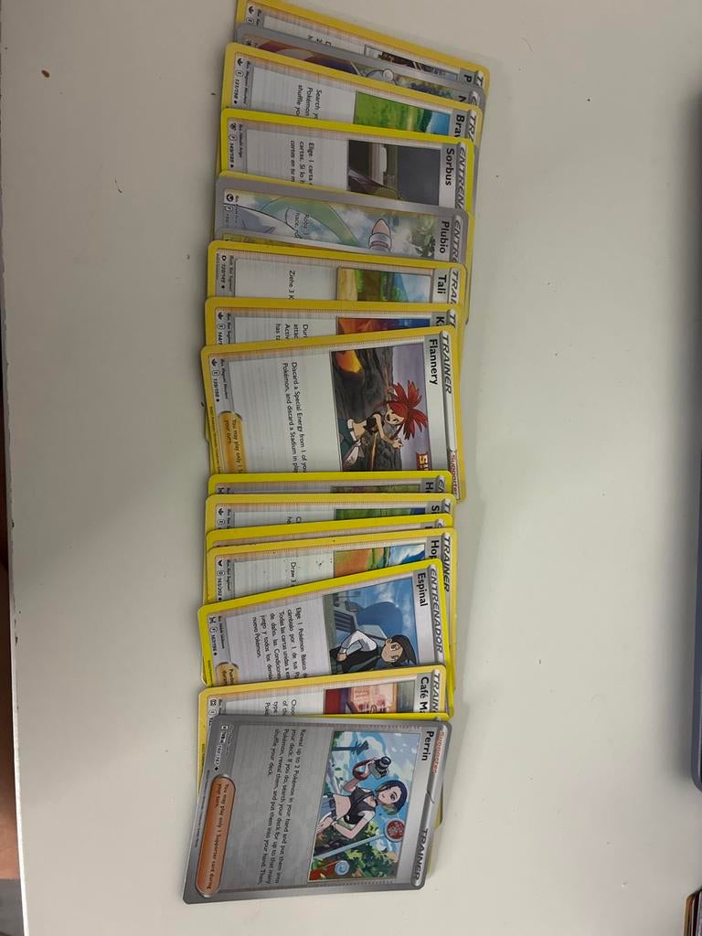 24x Pokémon Trainer Kaarten Bundel - Alles in één koop!, Verzenden, Zo goed als nieuw, Meerdere kaarten