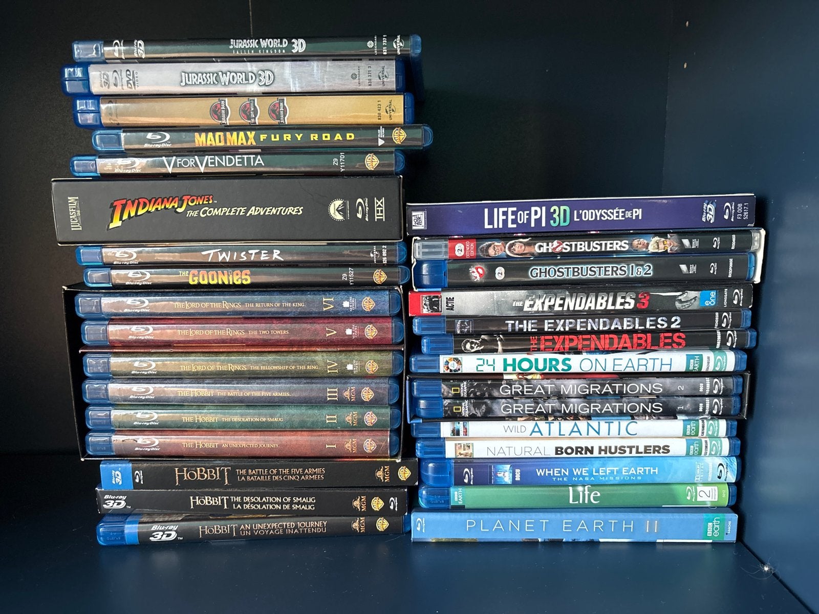 Grote collectie Blu-ray films en series, Cd's en Dvd's, Nederlands, Ophalen of Verzenden, Blu-ray, Filmcollectie