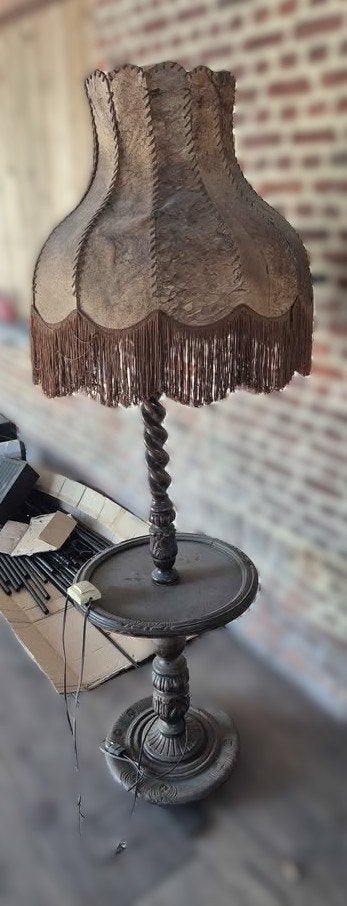 Vintage vloerlamp, Ophalen, Gebruikt, 150 tot 200 cm