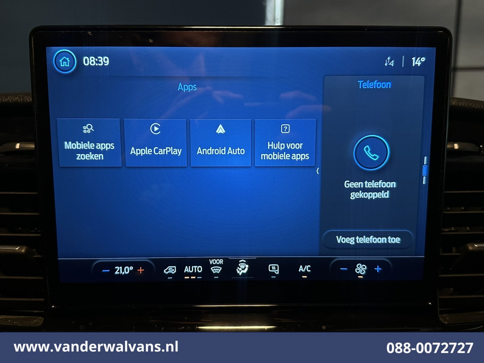 Ford Transit 2.0 TDCI 130pk L3H3 Euro6 Airco | Camera | Appl, Voorwielaandrijving, Dealer onderhouden, Stof, 4 cilinders