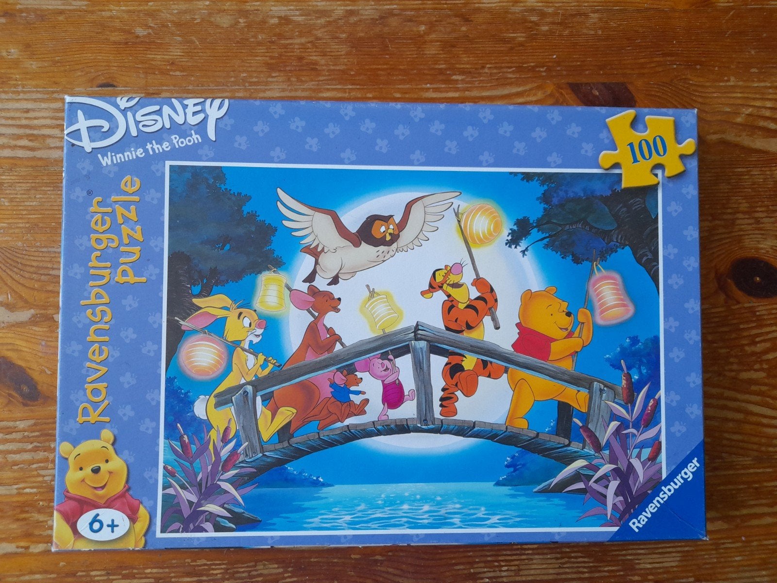 puzzel Winnie the pooh 100 stukjes, Ophalen of Verzenden, Meer dan 50 stukjes, Zo goed als nieuw, 6 jaar of ouder