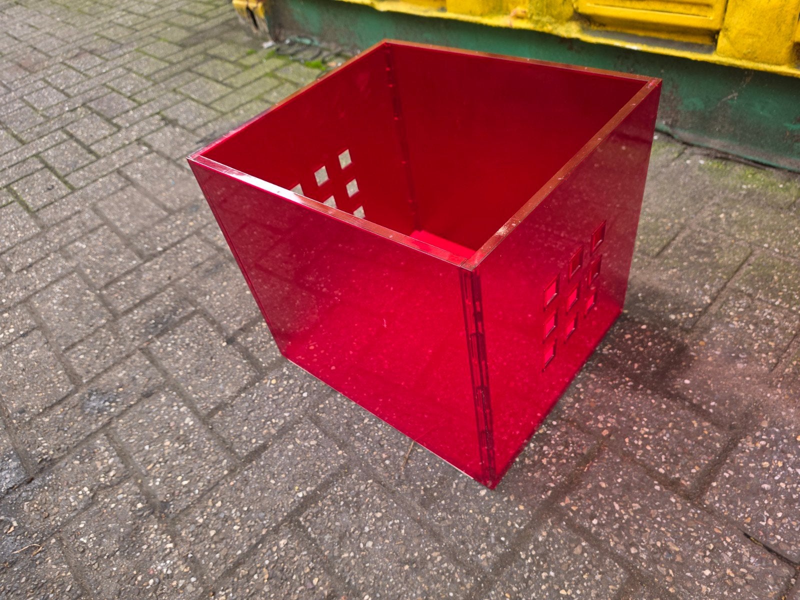 ikea lekman opbergbox, Ophalen